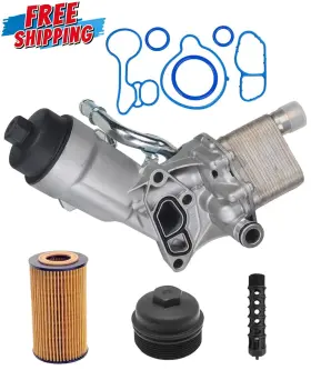 14003gm03 3mirrors Engine Oil Cooler Filter Assembly Adapter With Upgrade Gaskets Compati