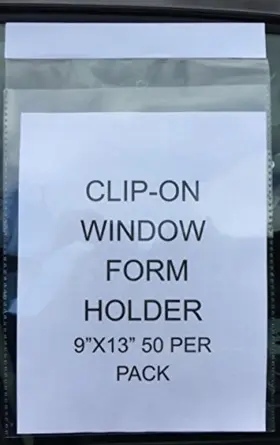 8248-01 A Plus Window Form Holders Clip-on 50 Qty R75r