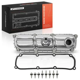 Apevc0297 A-premium Upgraded Aluminum Bank Side Engine Valve Cover With Gasket Bolts Co