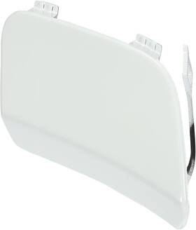 Acropix 240203000327 Front Car Bumper Tow Hook Cover Cap White Fit For