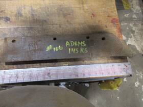Adams 145rs Plow Point/share #145rs 21 5/8 Inch Long 4 Hole Nos #106