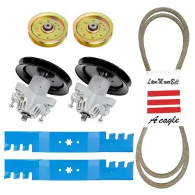 Aesbb068-abce2d Aeagle Deck Rebuild Kit Spindle Belt Idler For Mtd Huskee 13ad771g731 Gold 13aj795g0