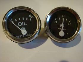 Aftermarket New 362177r92 Gauge Set Oil Amp For Farmall Cub 360053r91 1955 And Up