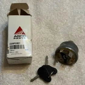 2229p00801 Agco Ignition Switch For Massey Ferguson Tractor 2615 With 2 Keys Nos