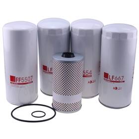 Aivwumot Ff5507 Lf3654 Flf667 Ff5369 Oil Change Kit 2 Ff5369w Compatible With Volvo