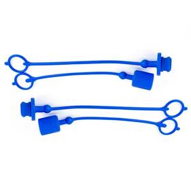 Akspare 978300894329 2 Set Iso-a 1/2 Inch Tractor Hydraulic Coupler Male Dust Cap And Female Plug C