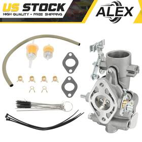 Alex 663255828111 For Zenith Carburetor Updraft Gas Wisconsin L63s1 Vh4d With 2-1/4 Inch Mount 1957-76