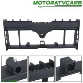 All-carb Mot3740952 All-carb Heavy-duty Pallet Fork Frame With Receiver Hitch And Spear Skid Steer