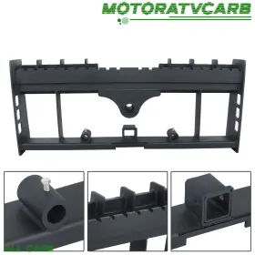 Mot3740952 All-carb Heavy-duty Pallet Fork Frame With Receiver Hitch And Spear Skid Steer
