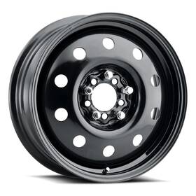 Allied Wheel Components 83b771338 83b Fwd Black Mod 17x7 Inch 5x110 And 5x120 Bolt Patterns 38mm Offset 5.5 Bs