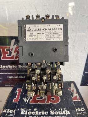 Allis-chalmers 25-111-000-501 Allis-chalmers Starter Size 1 115 Volt