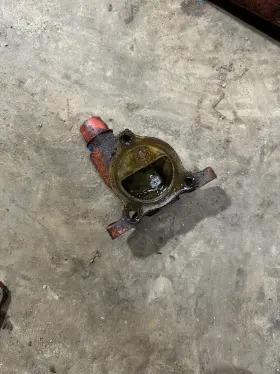 190xt Allis-chalmers 6884 190 Hydraulic Valve End Cap Tag #6884