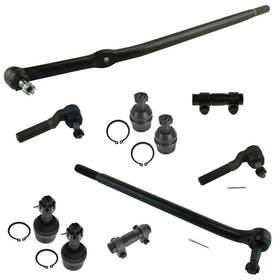Am Autoparts Am-4055608717 Front Steering And Suspension Kit Ball Joint Tie Rod Adjusting Sleeve C