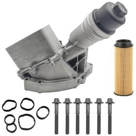 Amcc 11428583895al Oil Filter Assembly Aluminum Radiator 2013-2021 Compatible With Bmw