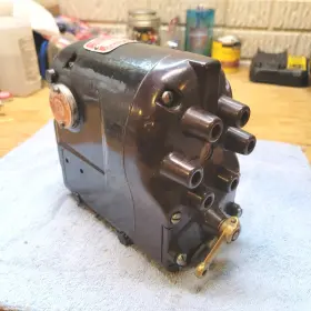Mja6c-106 American Bosch 6 Cyl Magneto Base Mount Cw Rot. With Advance - Rebuilt Mja6c-106 American Bosch 6 Cyl Magneto Base Mount Cw Rot. With Advance - Rebuilt