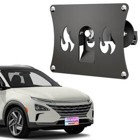 Arrvylor Xg700-7004 Front License Plate Frame Compatible With Hyundai Nexo/palisade/santa Fe Cr
