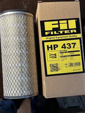 Atlantic Hp437 Fil - Nos Part #af1503 Air Filter Fits Ford Donaldson Mann