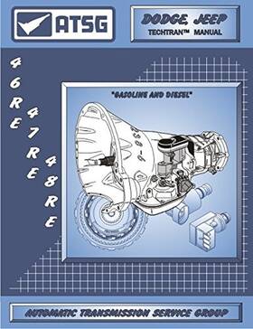 Atsg 852553006011 46re 47re 48re Transmission Repair Manual - Governor