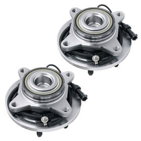 Auqdd 515117 X2 Front Wheel Hub And Bearing Assembly 6 Stud Fit Rwd With Ab