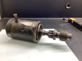 Mz411 Auto-lite Case Vac Tractor Starter 6 Volt Auto- Mz 411 Tested Working
