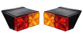 Bajato 11004803 Ford New Holland Tractor Tail Lights Combination Rear Light Assembly With 12v