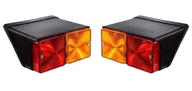 11004803 Bajato Ford New Holland Tractor Tail Lights Combination Rear Light Assembly With 12v