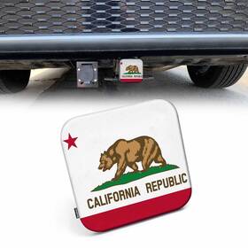 Beabes Hitch-c96-ys0174 California Flag Receiver Hitch Cover 2 Inch X2