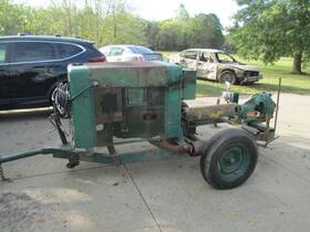 Berkeley H806 Model Irrigation Water Centrifugal Pump Gas Engine Trailer Project