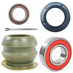 53221-hc4-004 Biglknm Steering Bushing And Bearing Seal Kit Compatible For Atv Hon-da Sportrax 90 Trx