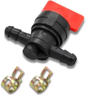 698183 Bopurtotly Fh691v 494768 1/4 Inch Fuel Shut Off Valve With Clamp Compatible Murray Toro