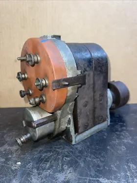Ed-4v4 Bosch Antique Du6 Magneto Tractor Automobile Brass Era
