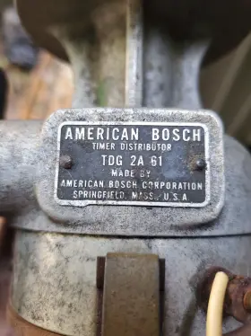 Tdg2a Bosch American Timer Distributor 61 John Deere A B 2 Cylinder Long Lug Tdg2a Bosch American Timer Distributor 61 John Deere A B 2 Cylinder Long Lug
