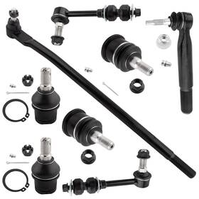 Boxi Bxm600100055-8 Set Of 8 Front Inner Outer Tie Rod Upper Lower Ball Joints Sway Bar En