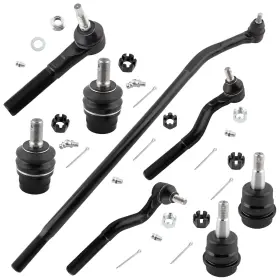 Bxm600160013-8 Boxi Set Of 8 Inner Outer Tie Rod Upper Lower Ball Joint Fit For Jeep Wrang Bxm600160013-8 Boxi Set Of 8 Inner Outer Tie Rod Upper Lower Ball Joint Fit For Jeep Wrang