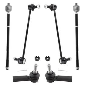 Boxi Bxm600330024-6 Set Of 6 Fwd Front Inner Outer Tie Rods Sway Bars Fit For Pontiac Vibe