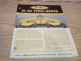 Ir-180 Brillion Versa Mower Brochure Ir-180 Brillion Versa Mower Brochure