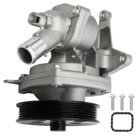 Wtp8067 Brtec Water Pump With Gasket And Pulley Compatible Chevy Equinox Malibu Im