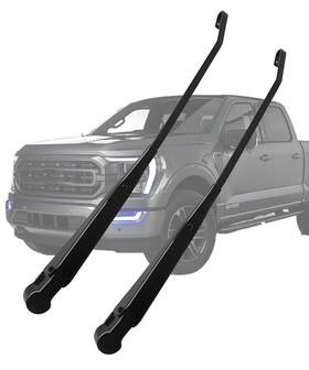 Btrovia 42631 F1tz17526aa F4tz17526a 1 Pair Front Windshield Wiper Arm Replacement Kit Compatible With 91-99 Ford