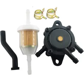 17hp-25 Buibettfu 808656 491922 Fuel Pump 3 Inch Hose Hp Small Engine Lawn Mower Tractor