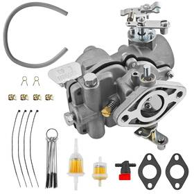 Buxatina 10034 Carburetor Kit Compatible With Wisconsin Vh4d 4-cylinder Gas Engine 1957-1976