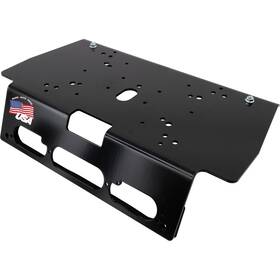 Buyers Products Company 8895553 Steel Fleet Series Drill-free Light Bar Cab Mount For