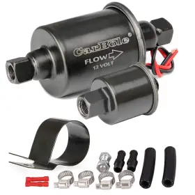 Carbole 714046330440 12v Universal Electric Fuel Pump 5-9 Psi 30gph Gasoline And Diesel Fu