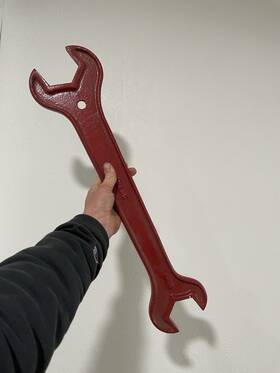 Case 1823c Vintage Eagle Open End Wrench Steam Traction Engine Large