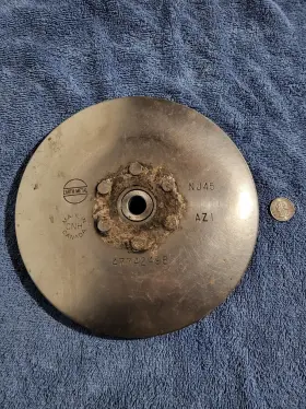 47742498 Case Used Part Cnh Planter Disc No. New Holland Steel Metal 47742498 Case Used Part Cnh Planter Disc No. New Holland Steel Metal
