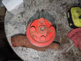 Case 6465a 411 Tractor Water Pump With Pulley #6465a