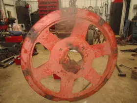 6490a Case 1957 411 Original Rear Wheel Hub Antique Tractor 6490a Case 1957 411 Original Rear Wheel Hub Antique Tractor