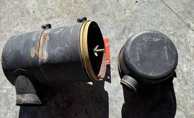 Case A145870 J.i. 2090 2094 Tractor Engine Motor Air Cleaner Housing