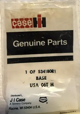 534180r1 Caseih Ih Oil Filter Base Valve Cih 706 806 420