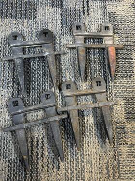 Caseih Coh70-0004 4 483500r4 Open Box Grain Head Cutter Bar Guards Fits Case-ih Mower Models