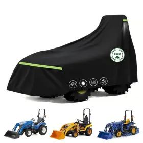 600d Cemofe 189l 76w 86h Tractor Cover Waterproof Heavy Duty Oxford Cloth With Air Vents Tracto